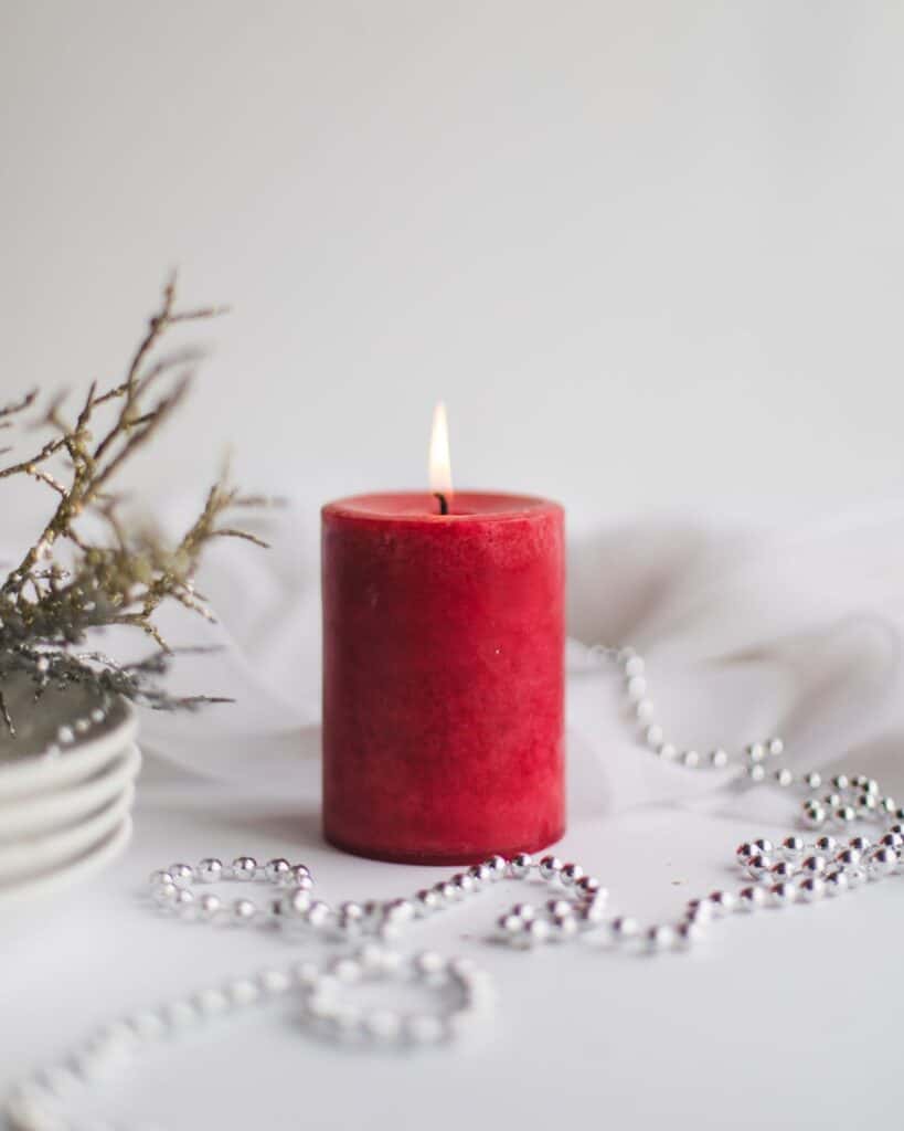 natural fragrance candle