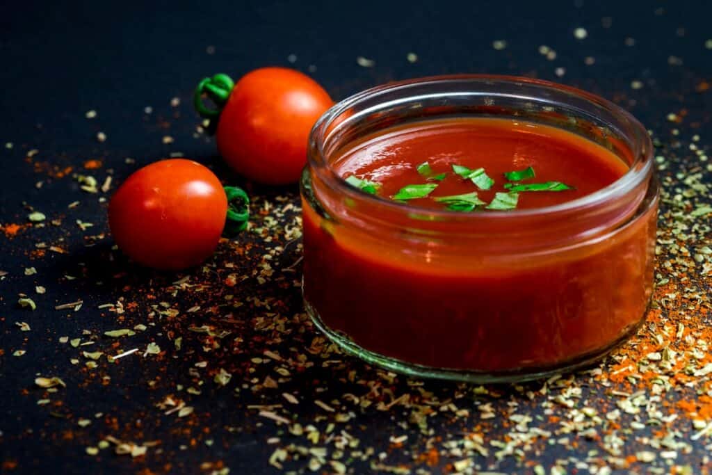 reduce added sugar with homemade ketchup