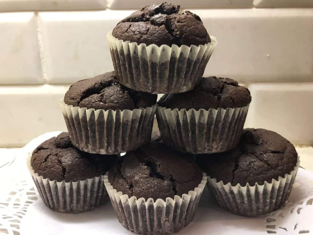 gluten free chocolate muffin