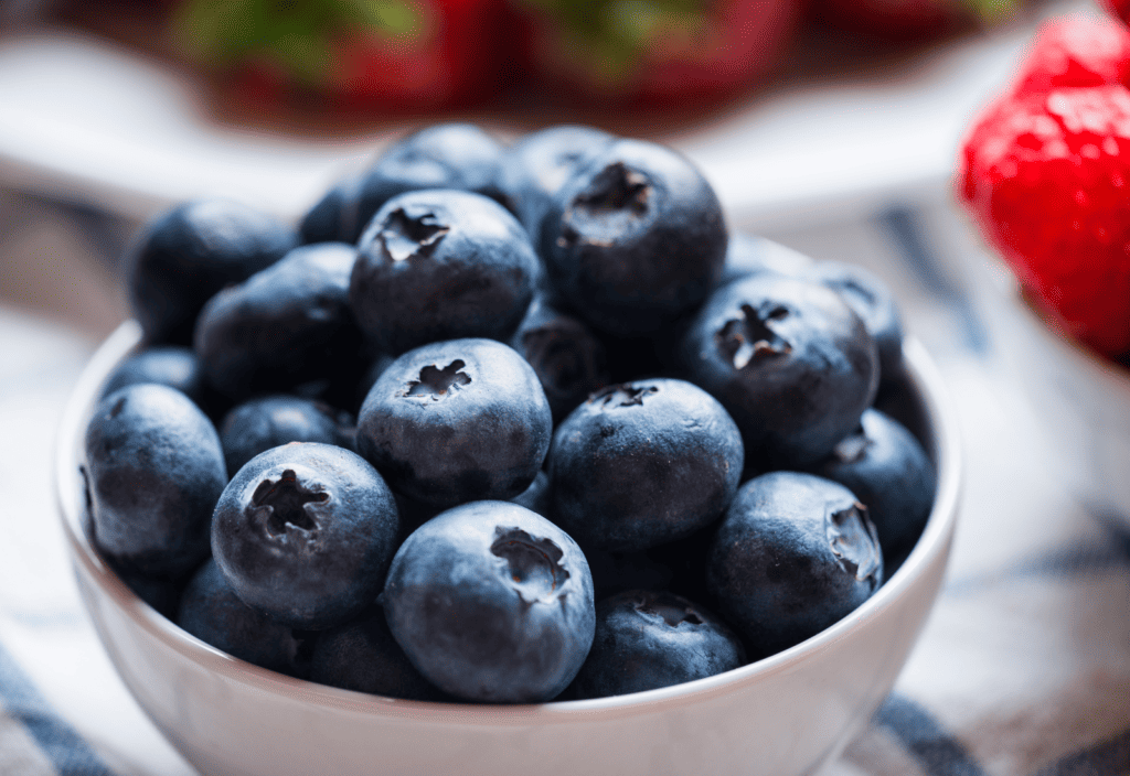 blueberries in a bowl 