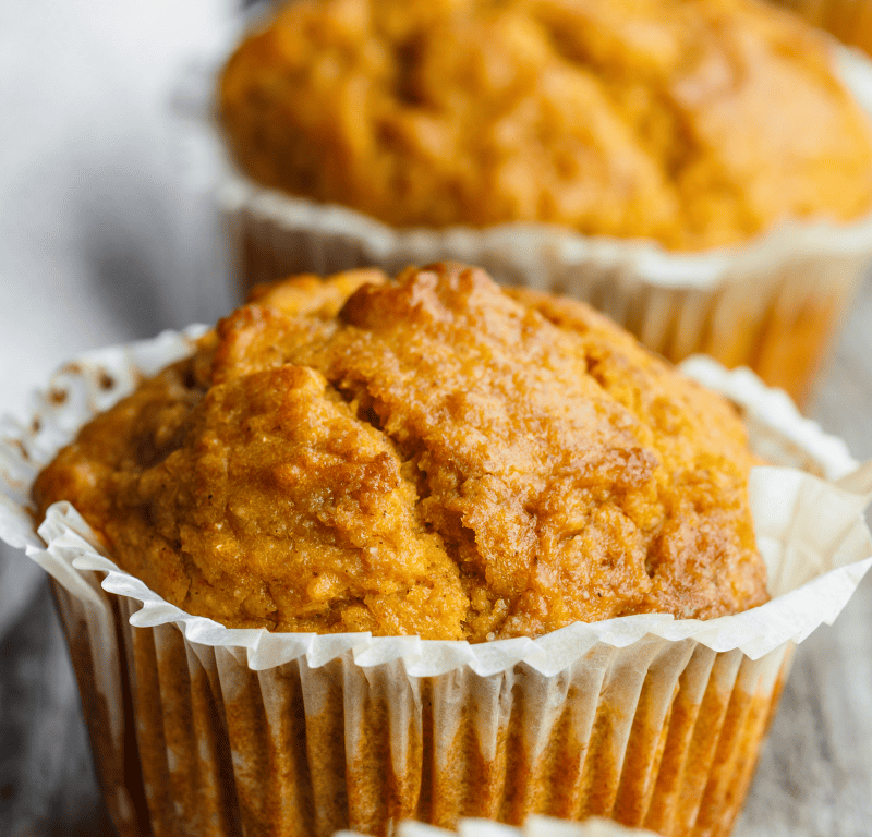 The Best Healthy Oat Flour Pumpkin Muffins for Fall