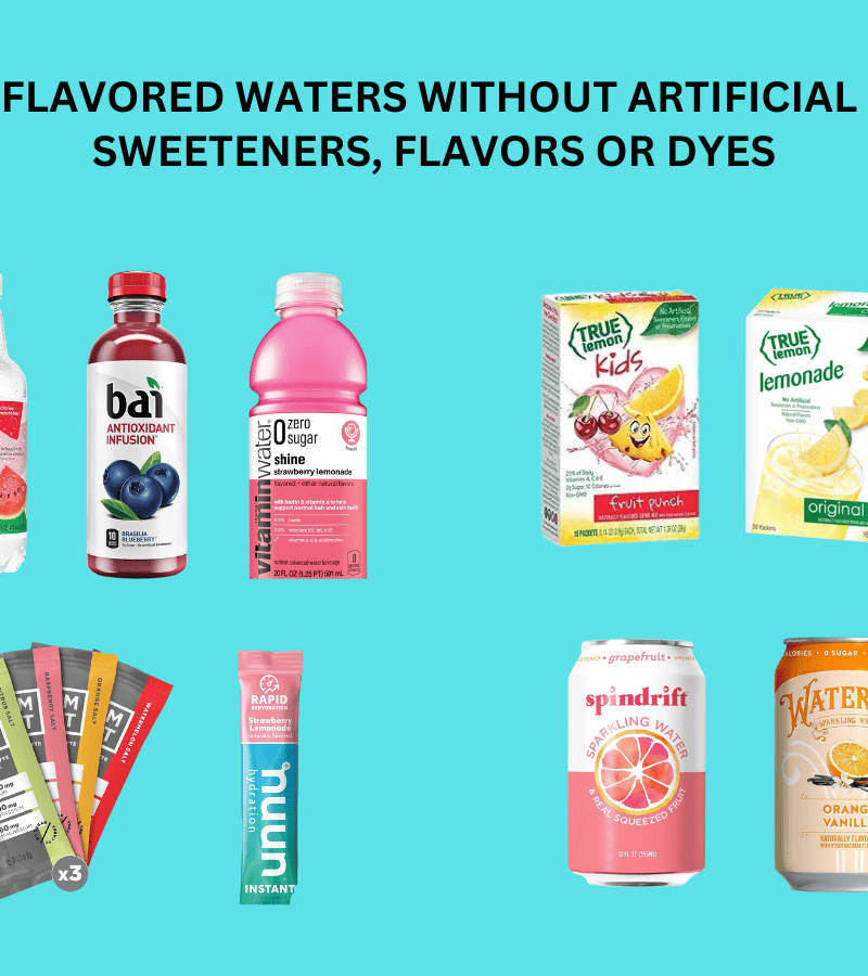 10 Naturally Flavored Waters—Artificial Sweetener Free