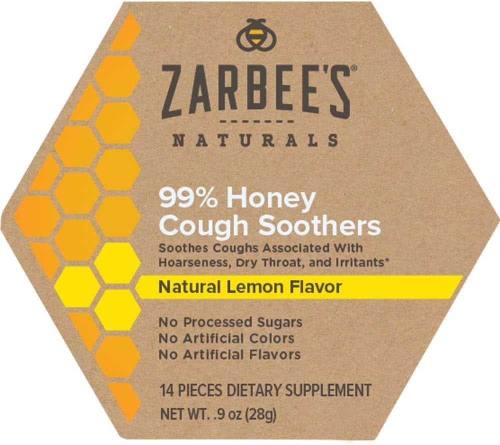 Zarabee's healthy cough drops