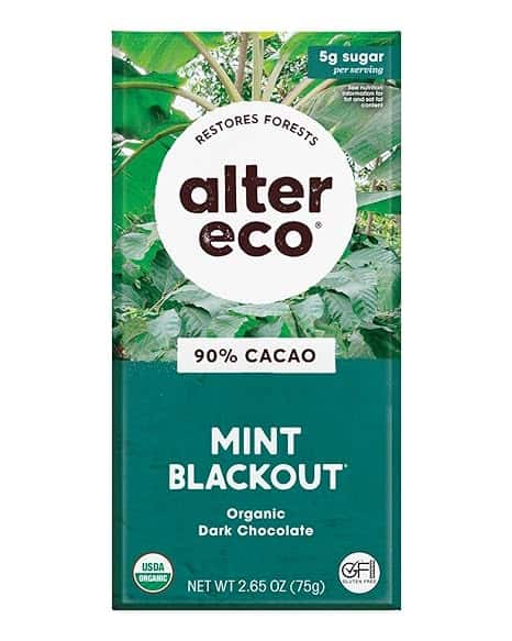alter eco, healthiest candy bar