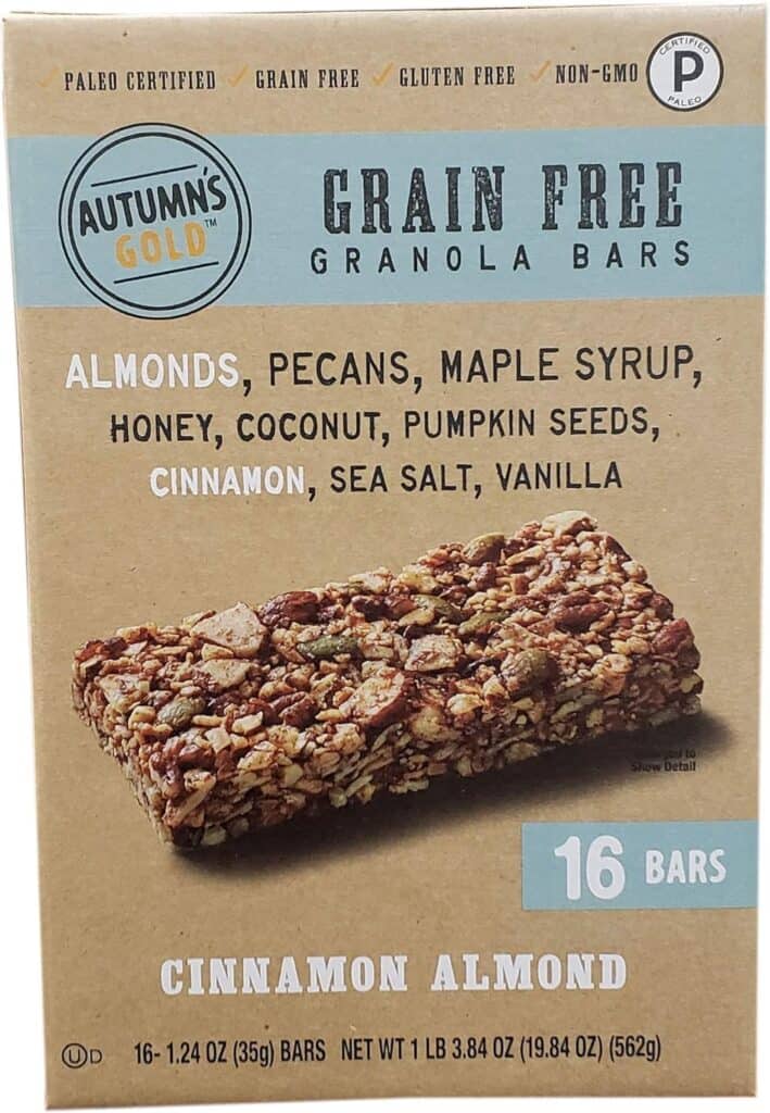 Grain Free Granola Bars