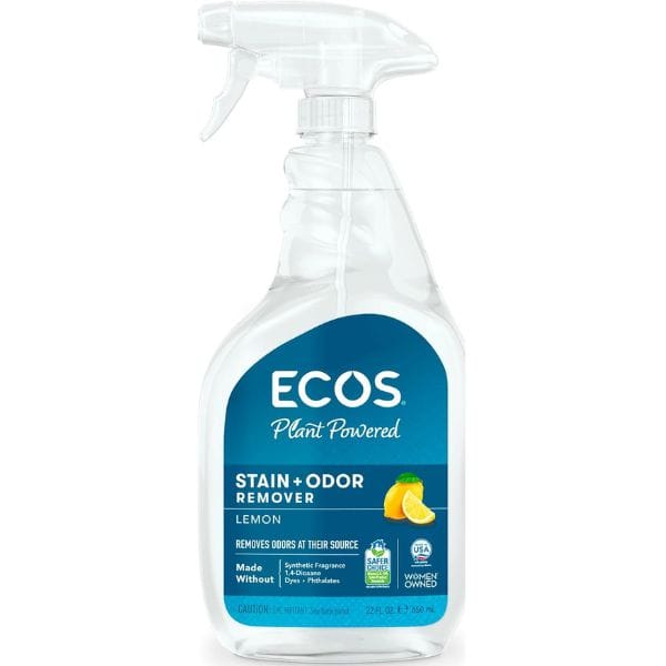 ECOS, non-toxic stain remover for white baseball pants 