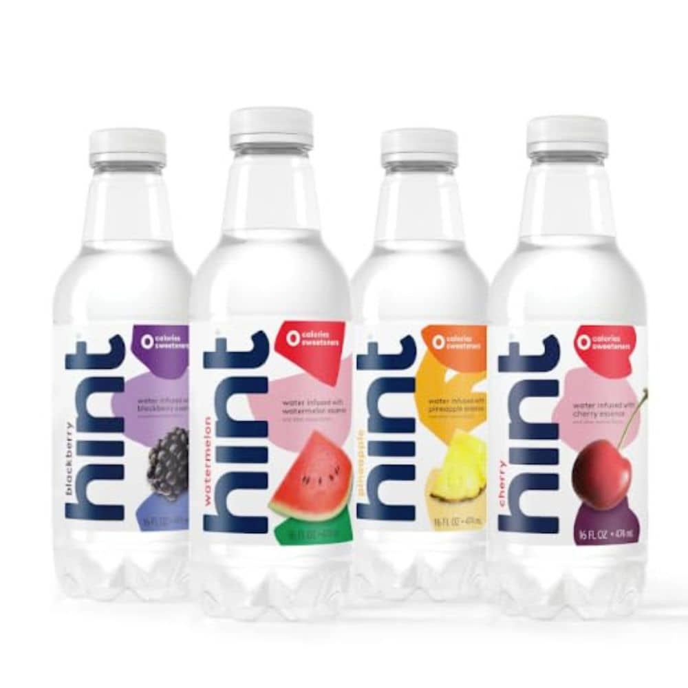 Hint, flavored water without artificial flavors