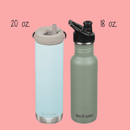 Klean Kanteen, lead-free stainless steel water bottles 