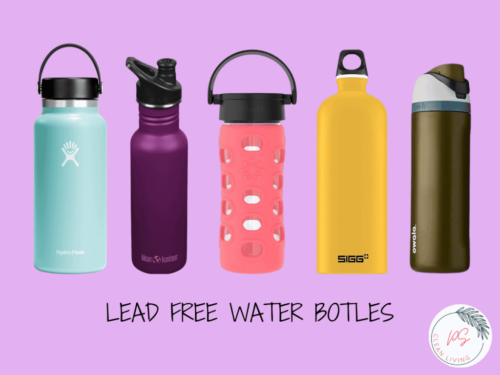 lead-free stainless-steel water bottles