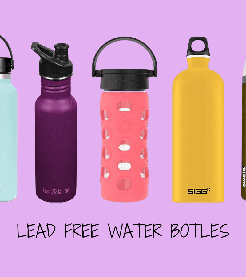 These Stainless-Steel Water Bottles are Lead Free